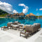 Festival Depot 10 Pieces Patio Conversation Set Outdoor Furniture Combination Sectional Sofa Loveseat All-Weather Woven Wicker Metal Armchairs with Seating Back Cushions Side Coffee Table Ottoman,Gray